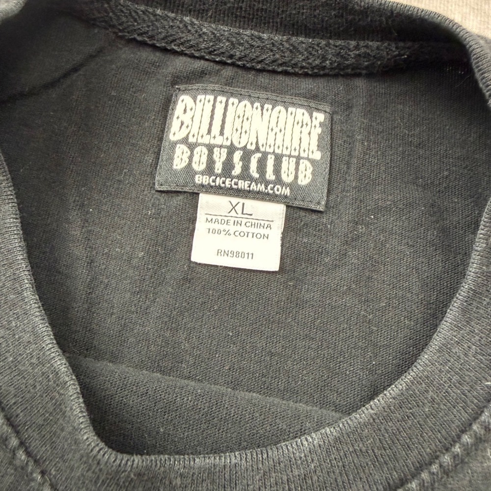 Billionaire Boys Club BBC Astronaut Graphic T-Shirt Black XL - Picture 2 of 5